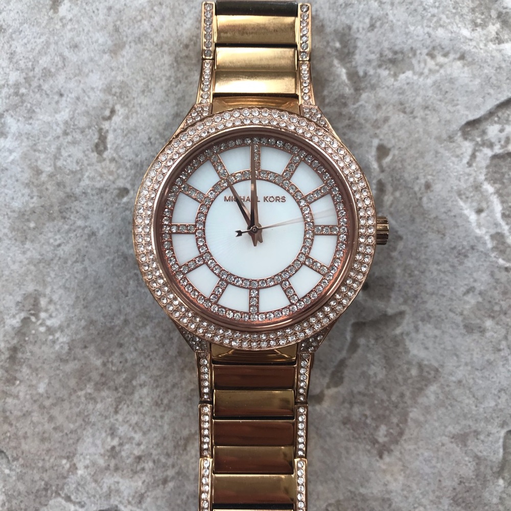 Rose Gold Michael Kors Watch